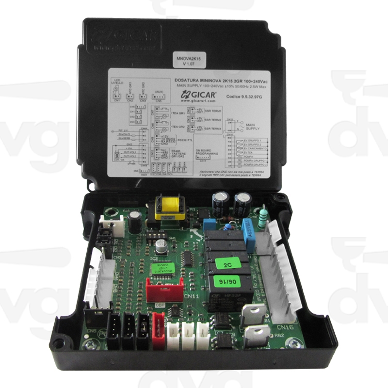 WEGA ELECTRONIC BOX 2GR 100/240V 3D5 XLC IO/GR. : Spare parts 