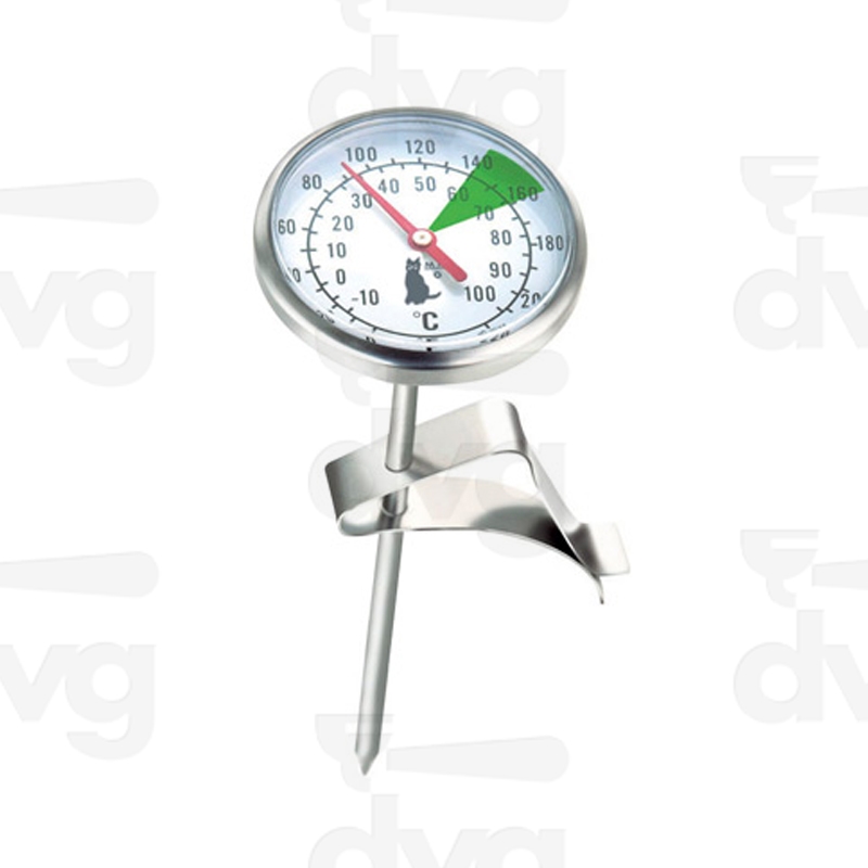 Thermometer with Clip for Espresso Machines