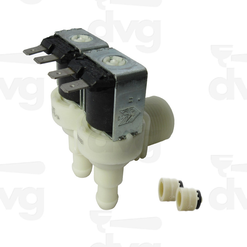 2 WAYS WATER INLET SOLENOID VALVE 90° Spare parts coffee machines and componentes for coffee